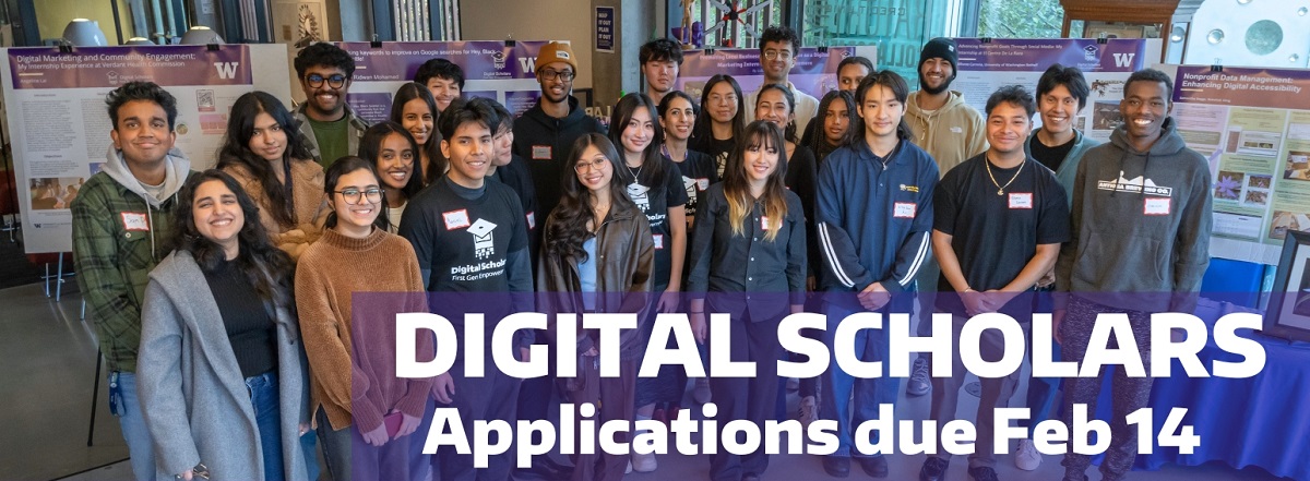 Digital Scholars group photo, Applications due Feb 14