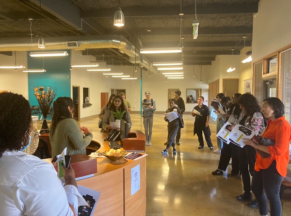 students take tour in new facilities in Everett