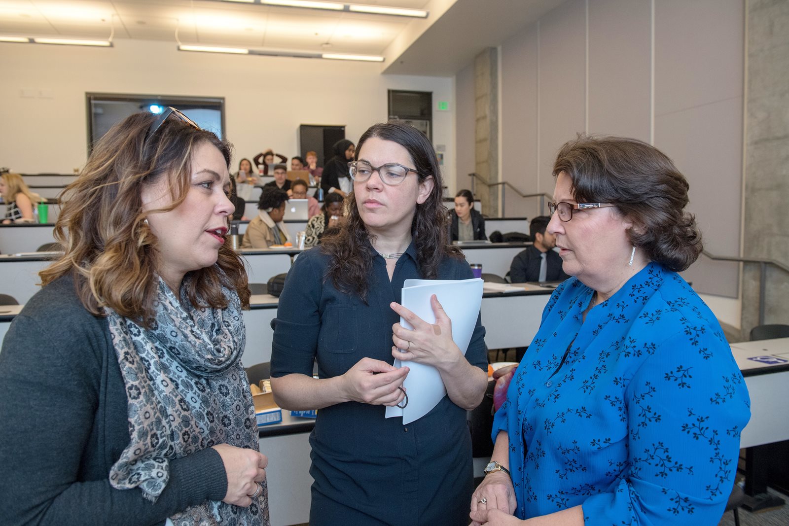 From left, Jody Early, Lauren Berliner, Nancy Hammond