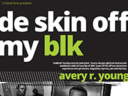 de skin off my black poster