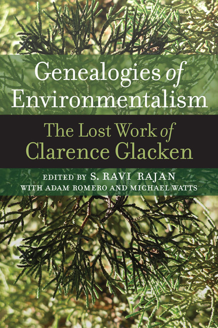 genealogies of environmentalism