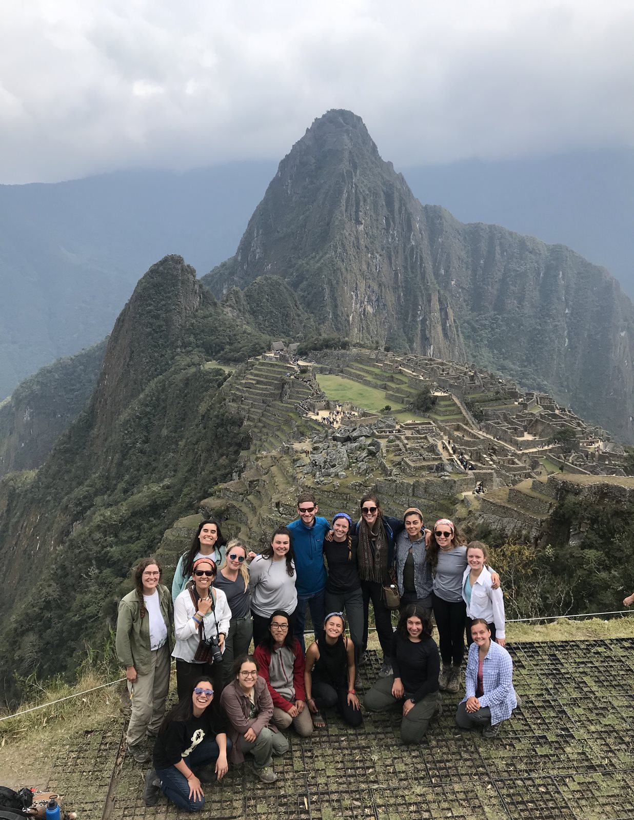 Exploration Seminar participants in the Andes