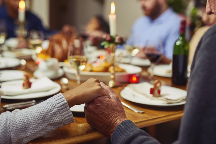 A Thanksgiving table