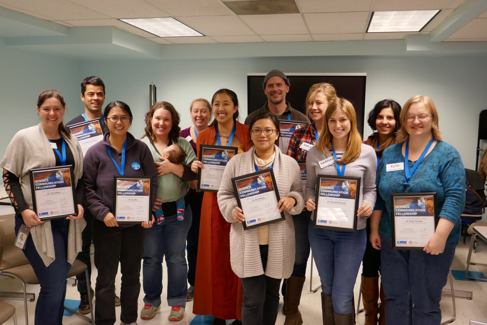 STEP Forward fellows graduating from their training