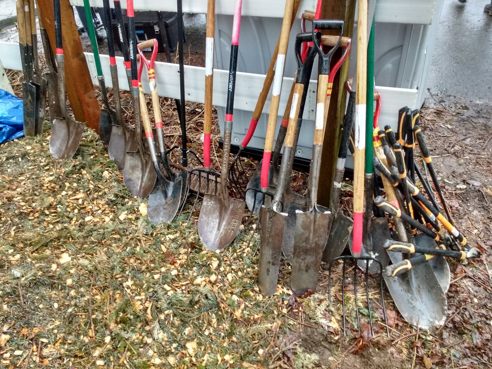 shovels