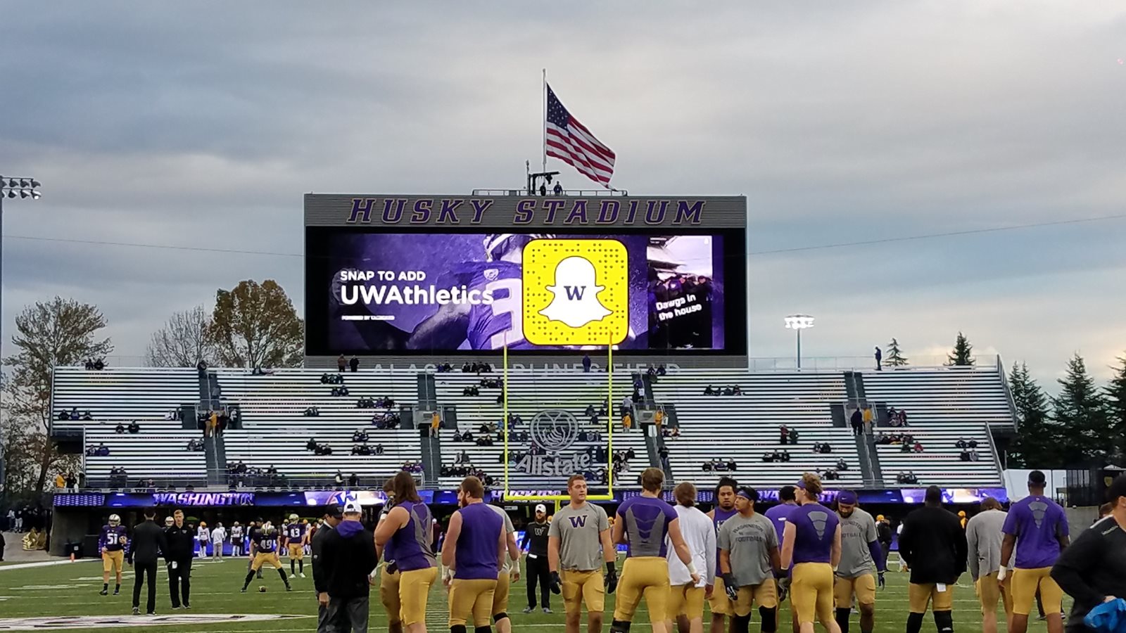 Tagboard image at Husky Stadium