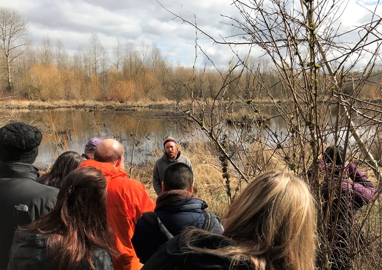 Wetlands tour.